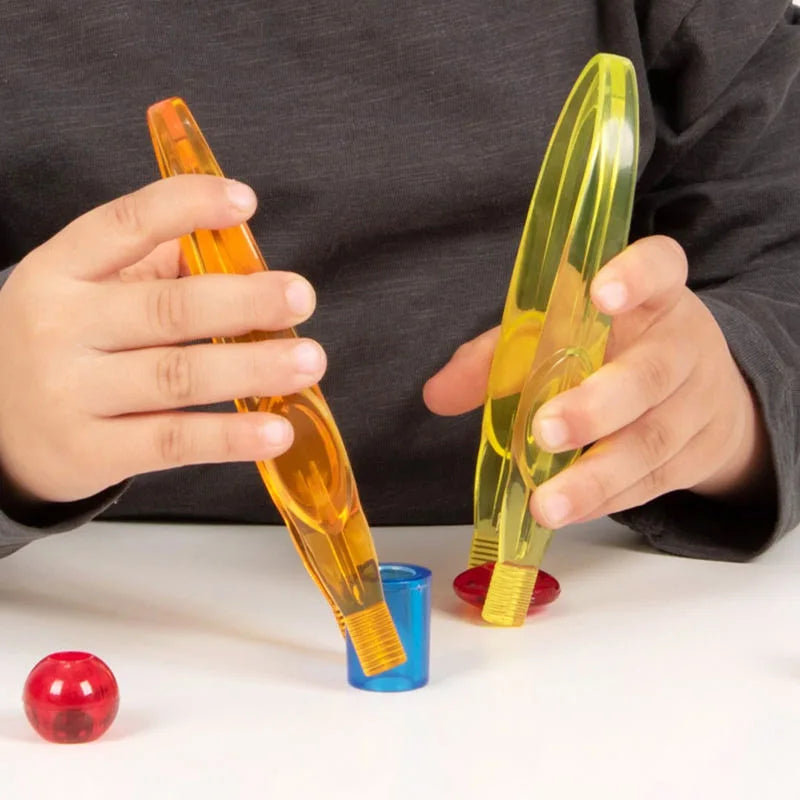 Kit de jeu sensoriel Montessori sable et eau – Jouet d'apprentissage STEM ouvert avec gobelets doseurs arc-en-ciel, entonnoirs, pelles, pinces et tuyaux, jouet d'activité créative en extérieur pour enfants