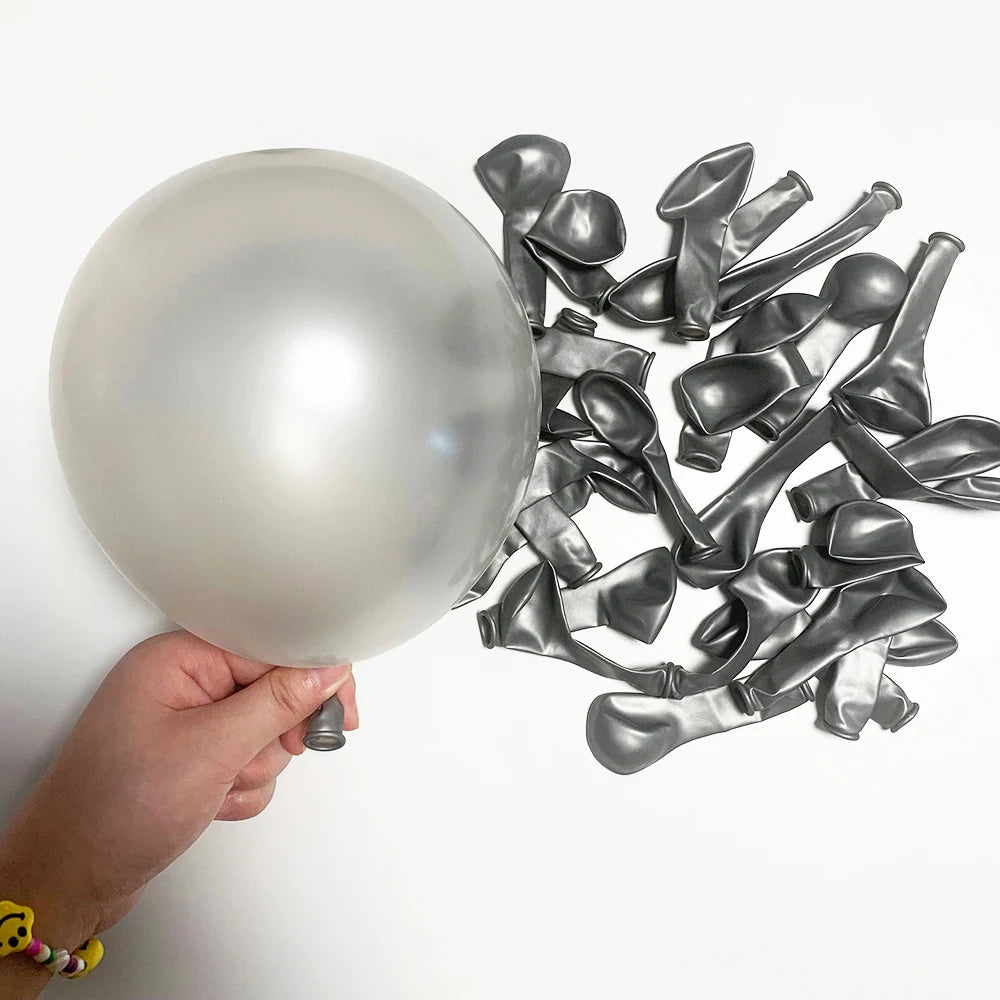 Retro Latex Balloons – 5/10/12/18 Inch White, Sand, Pink, Coffee & Sage Green Balloons for Birthday, Baby Shower & Wedding Decor
