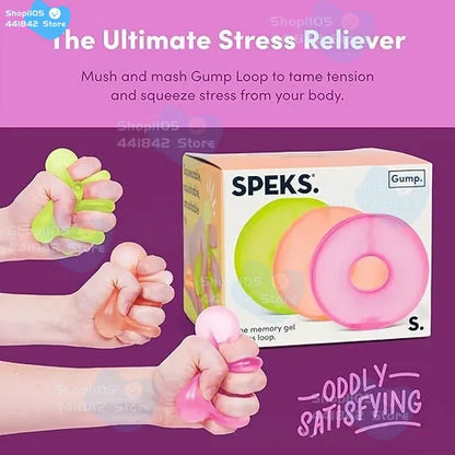 Pelota Antiestrés 2026 Speks Gump Loop – Juguete Blando de Gel para Aliviar el Estrés, Juego Sensorial, Niños y Adultos