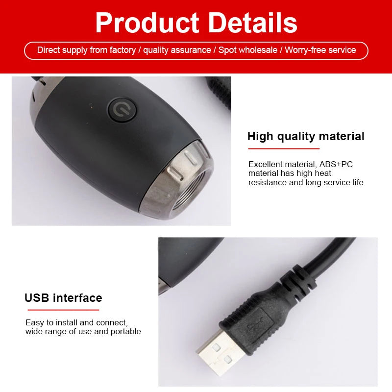 Lámpara proyector USB LED de cielo estrellado y galaxia – Luz nocturna de Saturno para coche, habitación y decoración de techo