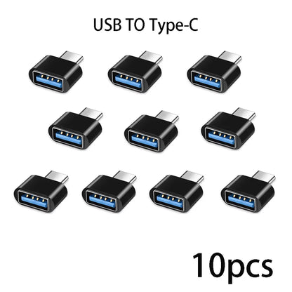 USB-C to USB 3.0 OTG Adapter – Type-C Male to USB-A Female Data Connector for MacBook, iPad & USB-C Devices