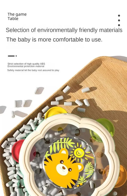 Tambor Musical para Bebés – Instrumento Montessori de Aprendizaje Temprano para Niños de 1 a 3 años, Juguete Musical Interactivo para el Desarrollo Manual, Juego Sensorial y Regalo Educativo