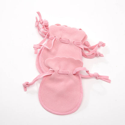 10PCS Velvet Drawstring Jewelry Pouches for Rings, Earrings, Gifts, Candy & Retail Packaging