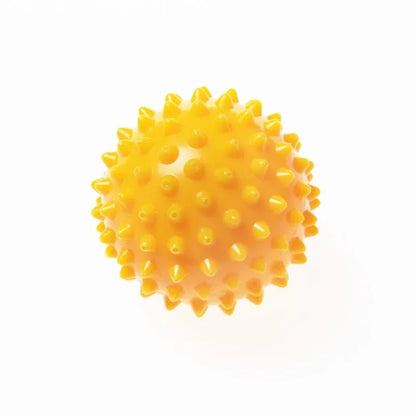 Balle de massage à picots en PVC de 7 cm – Balle de physiothérapie rigide pour soulager la fasciite plantaire, la récupération musculaire, la musculation et le massage sportif