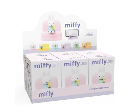 Caja Ciega Original de la Serie Miffy Estilo Antiguo – Minifiguras Lindas de Grano, Adornos Colgantes de Personajes de Anime, Juguetes y Regalos Coleccionables para Festivales