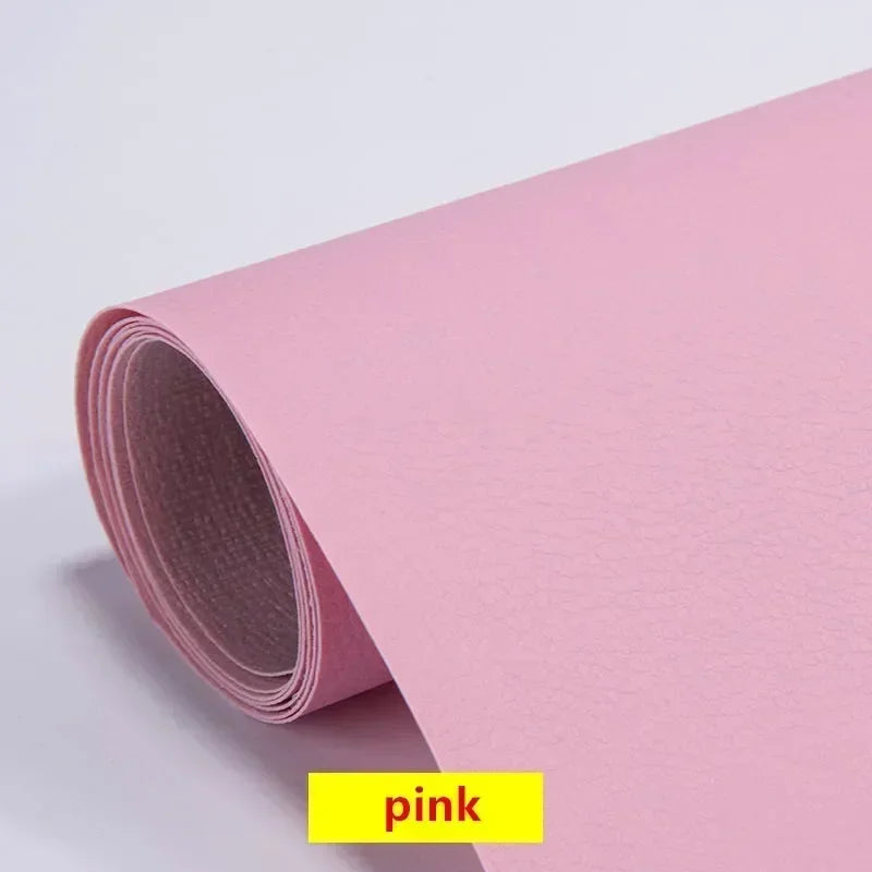 Leather Repair Tape PU Leather Patch Self-Adhesive for Sofa Couch Car Seat Bed Head Furniture Renovation Repair Home Decoration