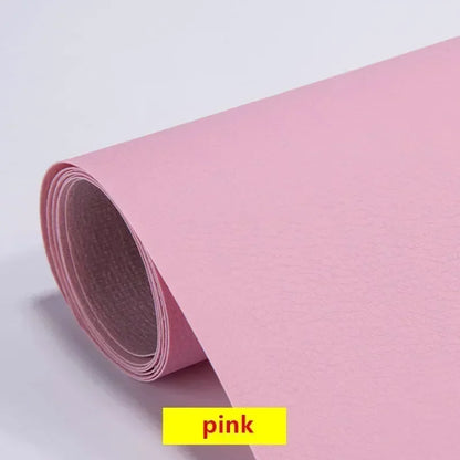 Leather Repair Tape PU Leather Patch Self-Adhesive for Sofa Couch Car Seat Bed Head Furniture Renovation Repair Home Decoration