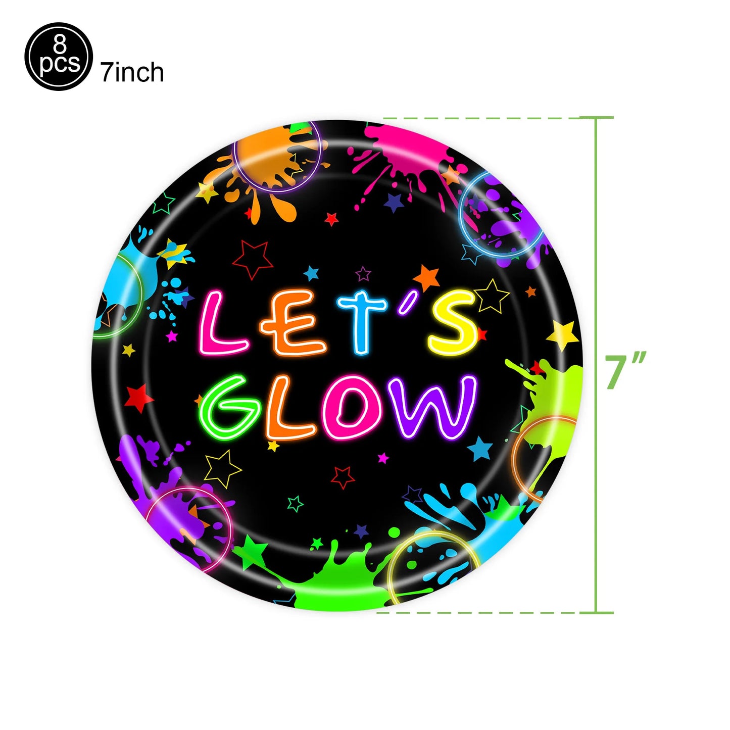 Neon UV Reactive Party Hats – Fluorescent Formal Hats for Glow Parties, Festivals & Events