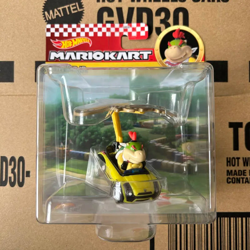 Hot Wheels Mario Kart Moto volante Personnage-véhicule – GVD30 Véhicule de collection pour enfants et collectionneurs