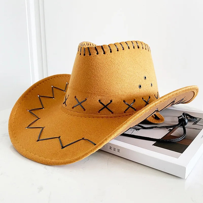 Bride Cowgirl Cowboy Hat – White Western Hat for Bachelorette Parties, Weddings & Bridal Showers
