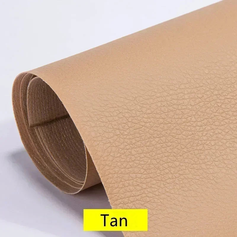 Leather Repair Tape PU Leather Patch Self-Adhesive for Sofa Couch Car Seat Bed Head Furniture Renovation Repair Home Decoration