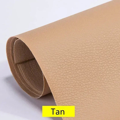 Leather Repair Tape PU Leather Patch Self-Adhesive for Sofa Couch Car Seat Bed Head Furniture Renovation Repair Home Decoration