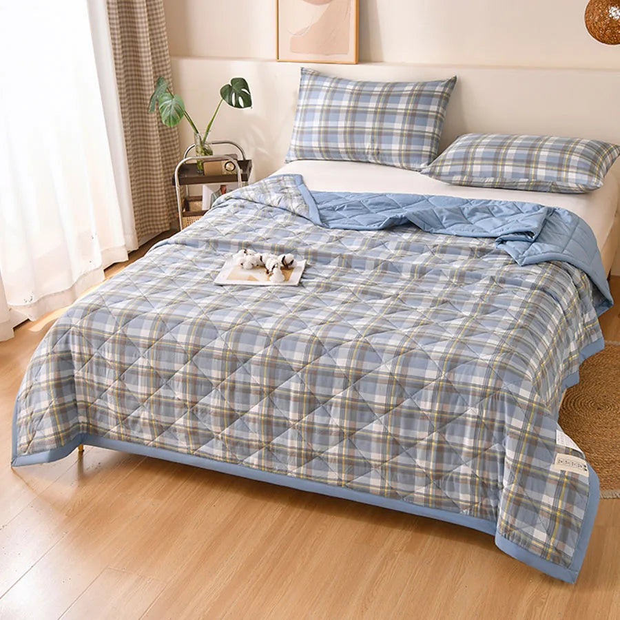 Edredón Ligero de Verano – Suave Manta Acolchada para Todas las Estaciones para Ropa de Cama Transpirable