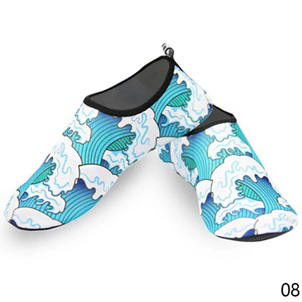Water Shoes Socks for Men, Women & Kids – Thin Anti-Slip Swim Shoes for Beach, Surfing, Diving, Yoga, Fitness & Water Sports