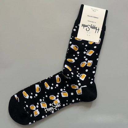 Men’s Classic Crew Socks – Cotton Everyday Socks, Sizes 7–11 UK (41–46 EU)