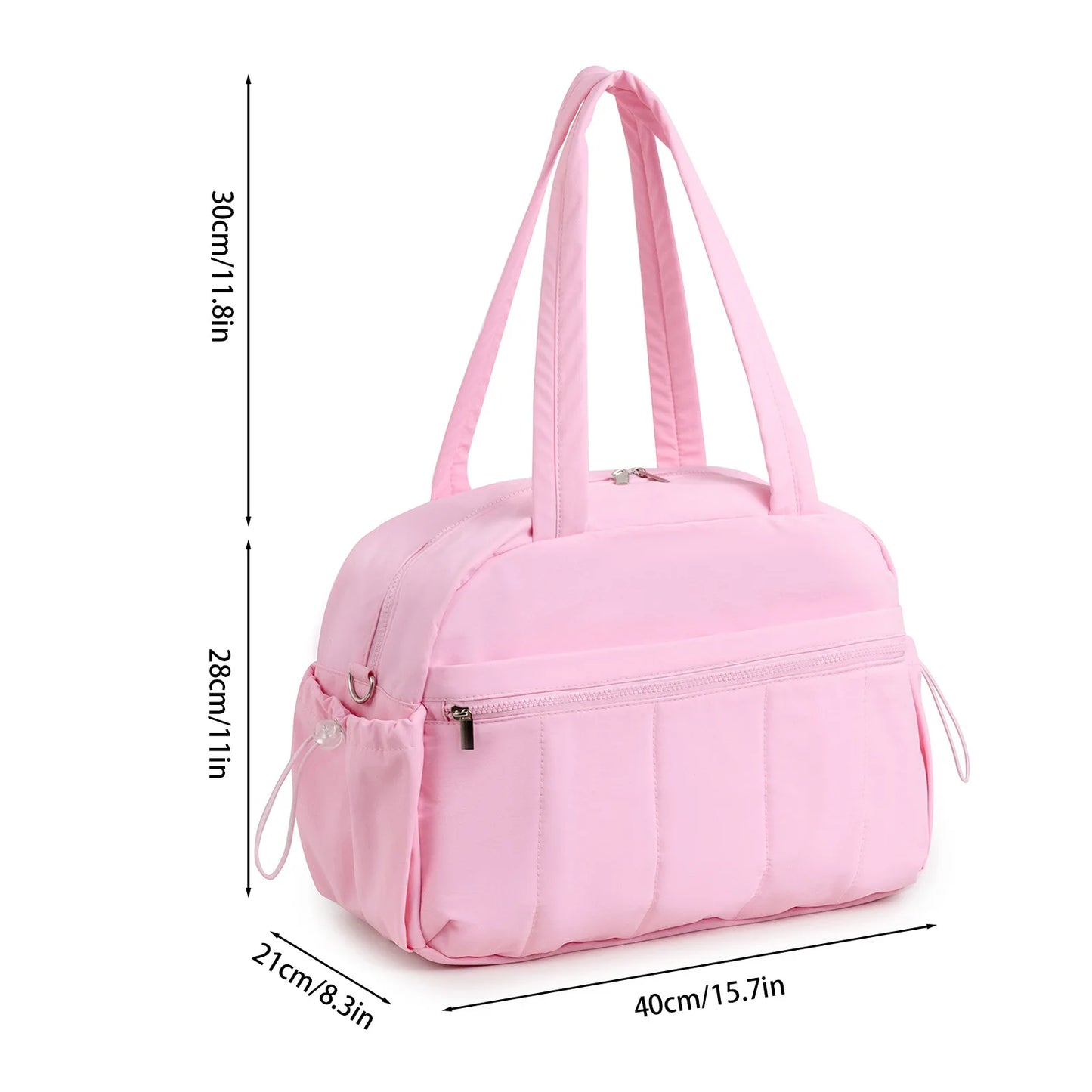 Sac de Voyage Imperméable pour Bébé – Grand Sac Maternité avec Sangles pour Poussette, Idéal pour l'Hôpital, l'Aéroport et le Quotidien