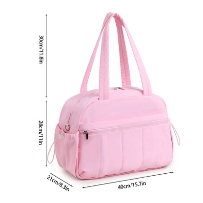 Sac de Voyage Imperméable pour Bébé – Grand Sac Maternité avec Sangles pour Poussette, Idéal pour l'Hôpital, l'Aéroport et le Quotidien
