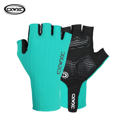 Guantes de Ciclismo sin Dedos CXWXC – Transpirables y Antideslizantes para Hombre y Mujer con Soporte Extendido de Muñeca para Fitness, Entrenamiento y Deportes al Aire Libre