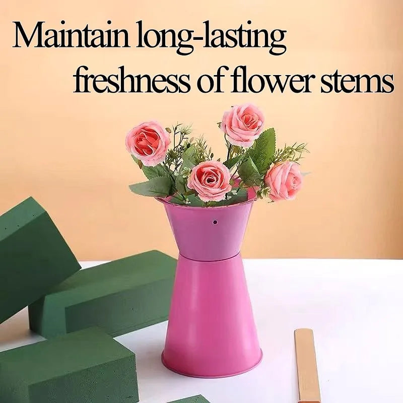 1–6PCS Floral Foam Blocks – Wet Flower Foam for Fresh & Artificial Arrangements, Weddings & DIY Crafts