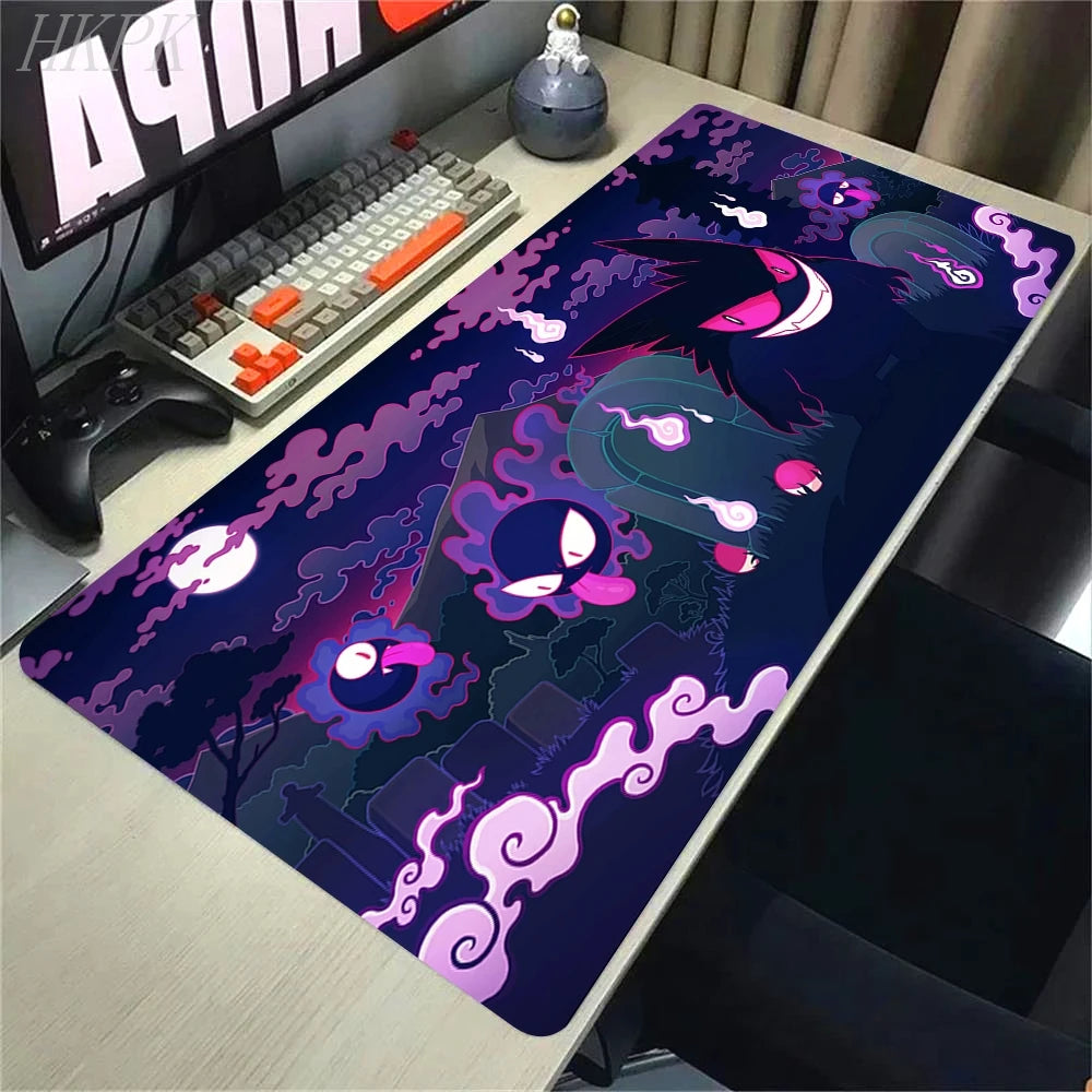 Gengar Gaming Mouse Pad – Large Extended Desk Mat with LockEdge Design for Keyboard & Computer Setup