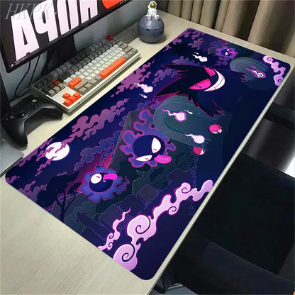 Gengar Gaming Mouse Pad – Large Extended Desk Mat with LockEdge Design for Keyboard & Computer Setup