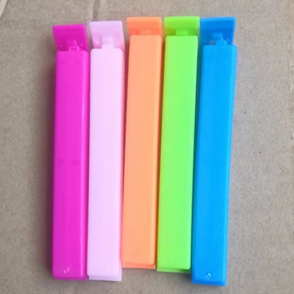 5-30PCS Colorful Bag Sealing Clips – Reusable Moisture-Proof Snack Bag Clamps for Food Storage, Fresh-Keeping Plastic Bag Kitchen Accessories