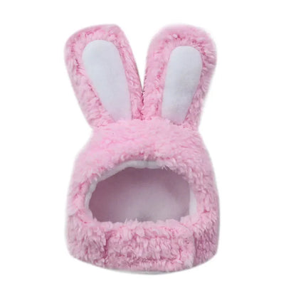 Funny Bear Cat Hat – Plush Winter Pet Head Cover for Cats & Small Dogs, Cute Warm Cosplay Costume & Dress-Up Headwear