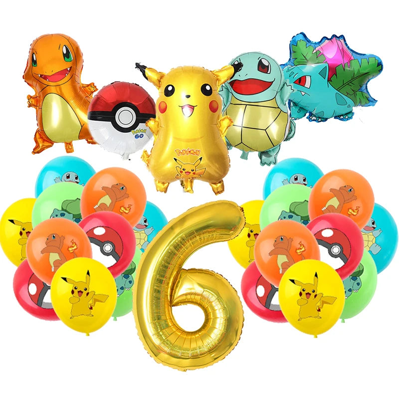 Pokémon Birthday Gift Bags – Pikachu Candy Loot Bags for Party Decorations, Goody Bags & Fillers Supplies