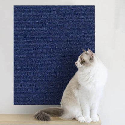 Tapis auto-adhésif à griffer pour chats – Protection de tapis DIY prédécoupable pour murs, coins et meubles