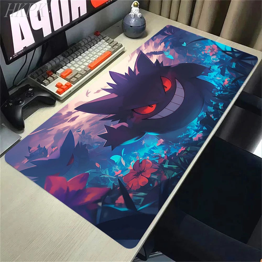 Gengar Gaming Mouse Pad – Large Extended Desk Mat with LockEdge Design for Keyboard & Computer Setup