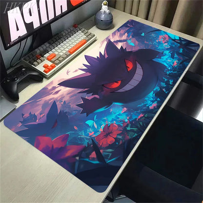 Gengar Gaming Mouse Pad – Large Extended Desk Mat with LockEdge Design for Keyboard & Computer Setup