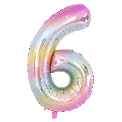 Large Standing Unicorn Foil Balloon – Kids' Unicorn Birthday Party Decoration, Cute Animal Balloon for Girls, Baby Shower & Party Favors