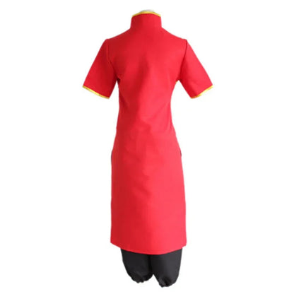 Japanese Anime & Chinese Cosplay Costume Set – Kung Fu Outfit & Cheongsam Style Suit for Men & Women Halloween, Party & Convention Wear