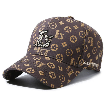 Embroidered Baseball Cap – Fashionable Unisex Letter Hat for Couples with Sunshade & UV Protection, Versatile Casual Headwear
