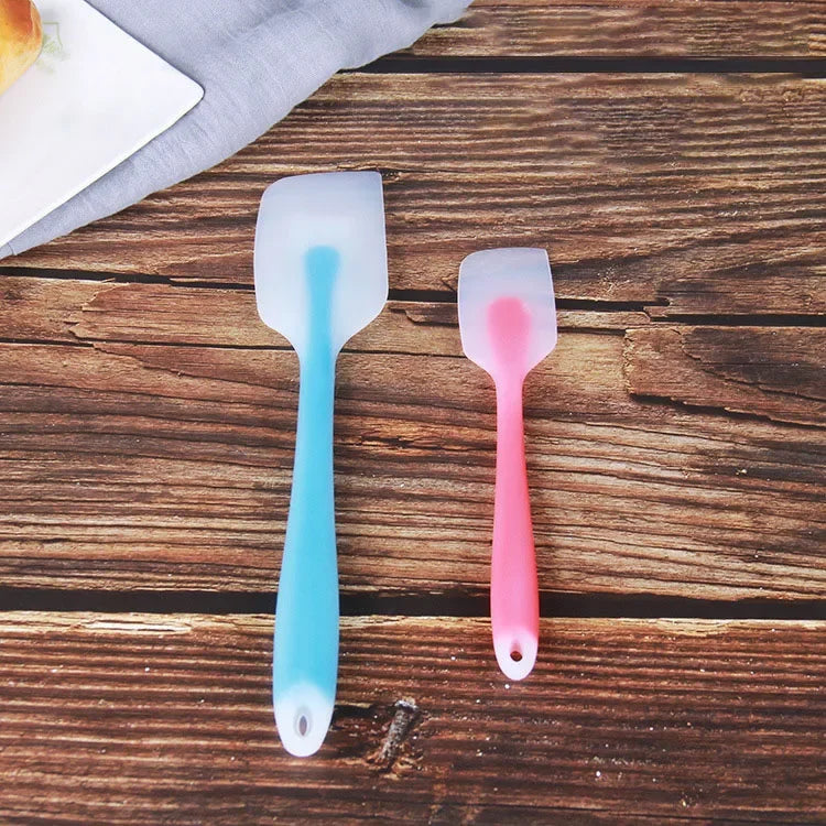 Espátula de silicona resistente al calor - Espátula mezcladora antiadherente para hornear, cocinar, mantequilla y crema