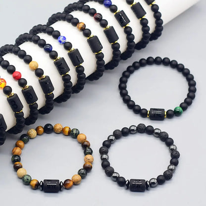 Pulsera de constelación de 12 signos del zodiaco – Brazalete con dije de astrología para hombres y mujeres | Regalo de joyería de amistad Aries, Virgo, Leo y Libra