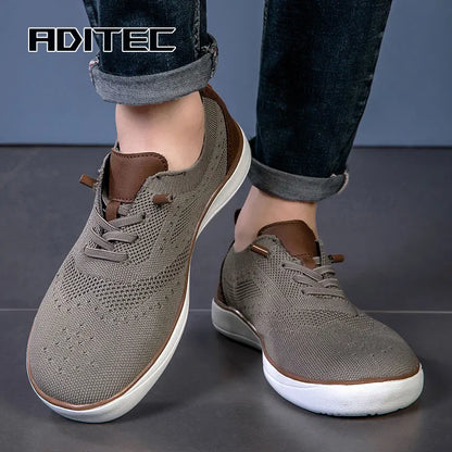 Chaussures de marche larges pour hommes – Baskets décontractées extra larges, chaussures confortables, légères et souples pour pieds larges