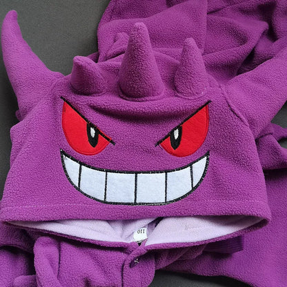 Kids Kigurumi Cosplay Costume – Full Body Onesie Pajamas Sleepwear for Boys & Girls, Halloween, Christmas & Dress-Up Gift Outfit