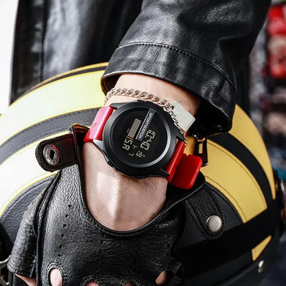 Men’s Multifunction LED Digital Sport Watch (Waterproof, Fitness, Alarm)