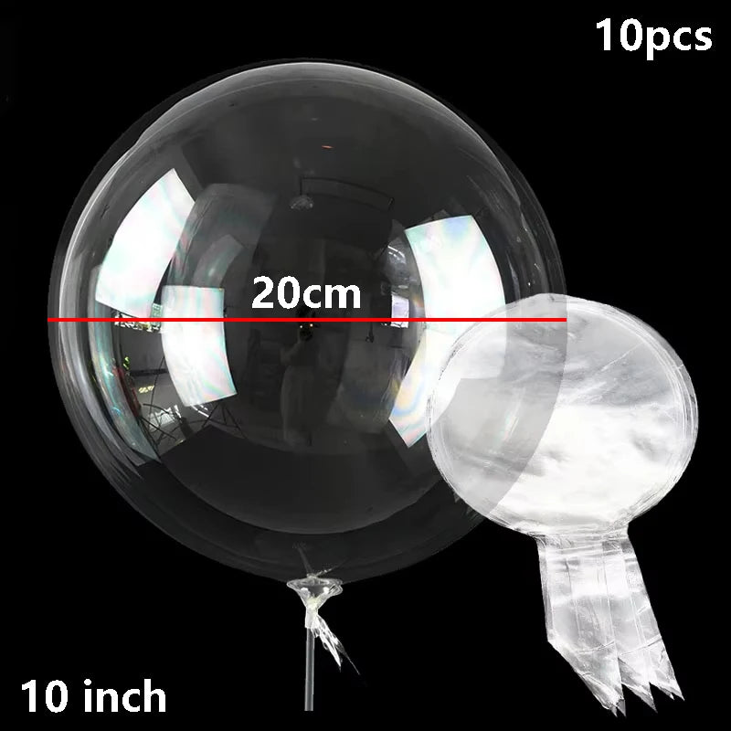 Globos de burbuja transparentes - Globos Bobo grandes transparentes para bodas, cumpleaños y decoraciones de fiesta