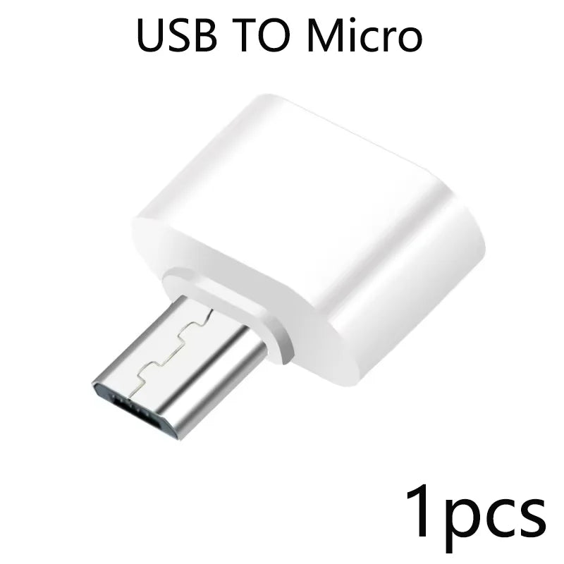USB-C to USB 3.0 OTG Adapter – Type-C Male to USB-A Female Data Connector for MacBook, iPad & USB-C Devices