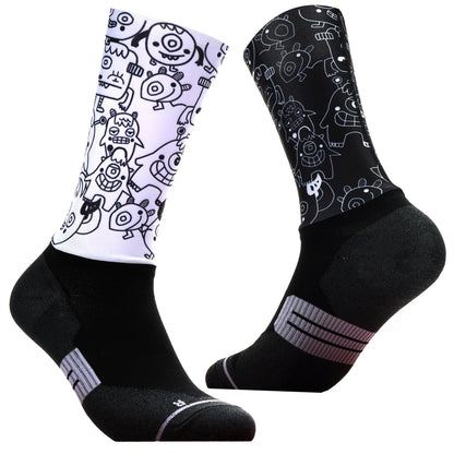 Professional Team Cycling Socks for Men & Women – Breathable MTB & Road Bike Racing Sports Socks