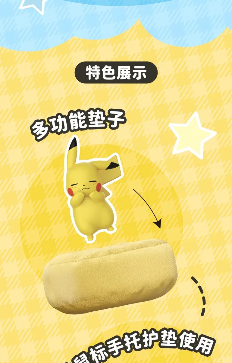 6 Styles Pokémon Pikachu Meowth Rowlet Charmander Gonbe Sleep Starry Dream Series Action Figure – Cartoon Toy Gift Model