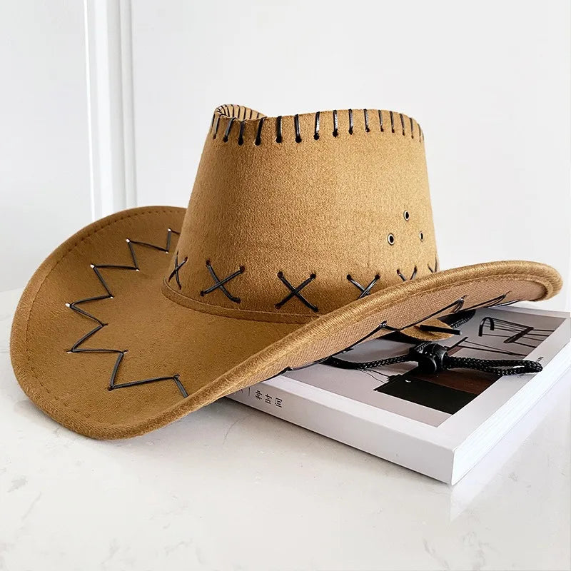 Bride Cowgirl Cowboy Hat – White Western Hat for Bachelorette Parties, Weddings & Bridal Showers