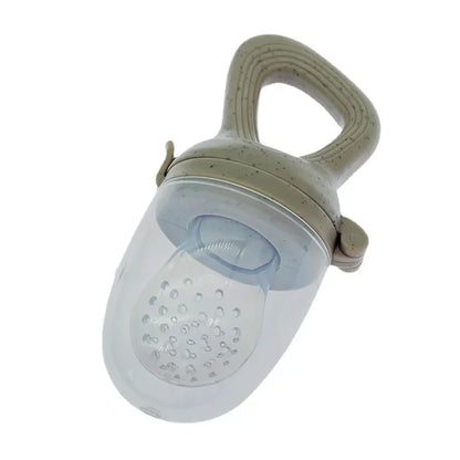 Silicone Baby Fruit Feeder Pacifier – Fresh Food & Teething Feeder with Protective Cover