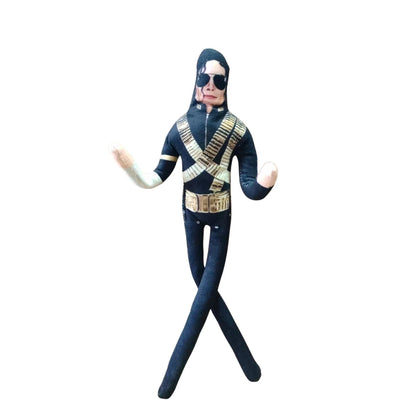Michael Jackson Cosplay Plush Figure – Jointed Stuffed Doll Collectible Room Decoration Gift
