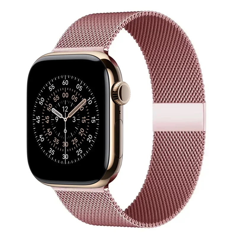Milanese Loop Metal Band for Apple Watch – Compatible with Series 11, 10, 9, 8, 7, 6, 5, 4, SE & Ultra 2/3, 40–49mm