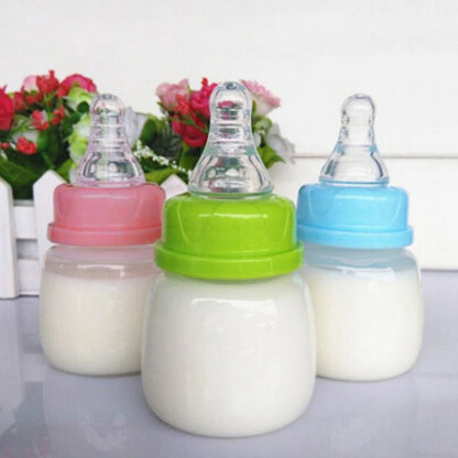 60ML BPA-Free Baby Feeding Bottle Mini Portable Nursing Bottle for Newborns & Infants