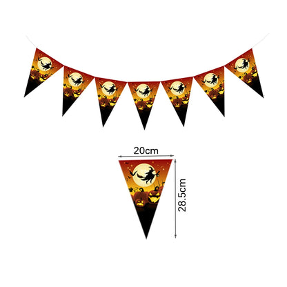 Halloween Disposable Tableware Set 2026, Pumpkin-Themed Paper Plates, Cups, Napkins and Tablecloth, Halloween Party Supplies, Spooky Dining Table Decorations for Home and Parties