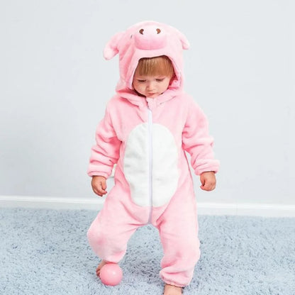 Wholesale Baby Costume Rompers – Winter Flannel Jumpsuit One-Piece for Girls & Boys, Toddlers & Kids